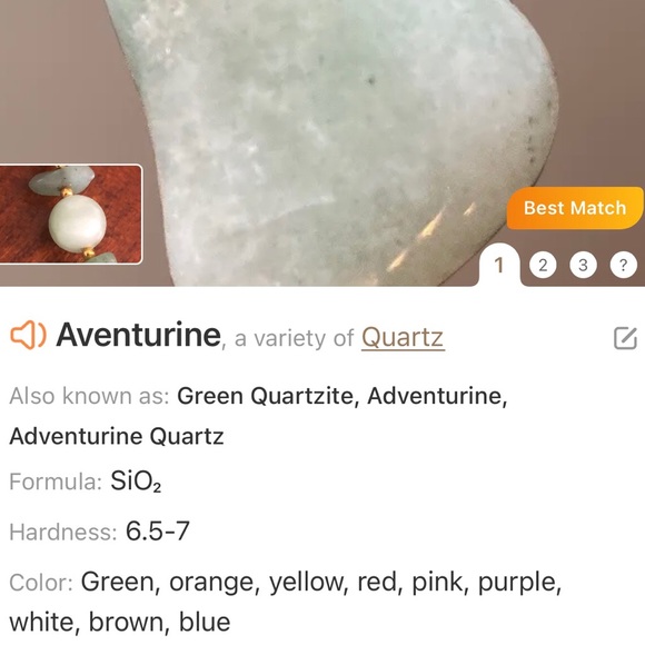 Handcrafted repurpose elegant stone cross pendant Czech glass Pearl necklace - Picture 12 of 12